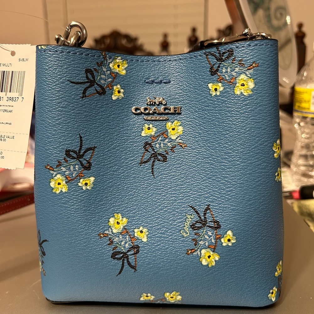 Coach Mini Bucket Bag and matching mini card wallet